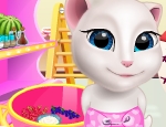 Play Free Talking Angela Cooking Session