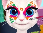 Play Free Talking Angela Face Painting