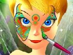 Play Free Tinkerbell Spring Face Painting
