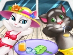 Play Free Tom And Angela Cat Beach Holiday