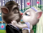 Play Free Tom and Angela Wedding Kiss