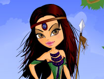 Play Free Warrior Doll Dress-up