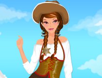 Play Free Western Girl Dressup