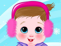 Play Free Winter Baby Dress-up